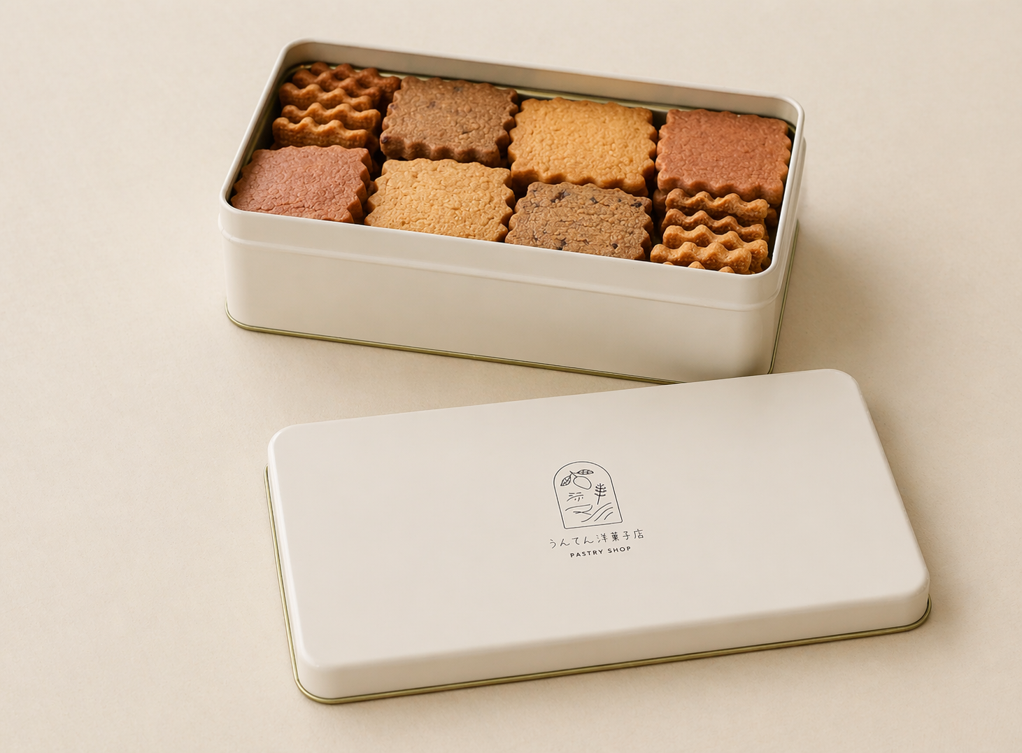 めぐるクッキー缶